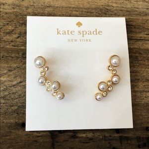 Kate Spade Pearl Climber Earrings ♠️